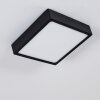 Plafonnier Kragos LED Noir, 1 lumière