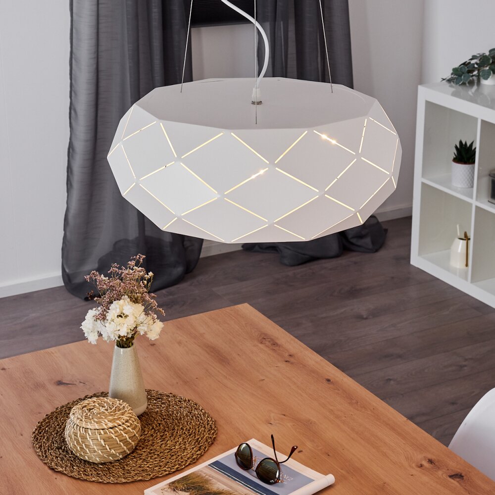 Plafonnier Shouver LED Blanc, 1 lumière main product photo