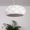 Plafonnier Shouver LED Blanc, 1 lumière