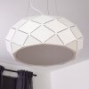 Plafonnier Shouver LED Blanc, 1 lumière
