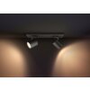 Spot de plafond, kit de base Philips Hue Ambiance White Runner Noir, 2 lumières, Télécommandes