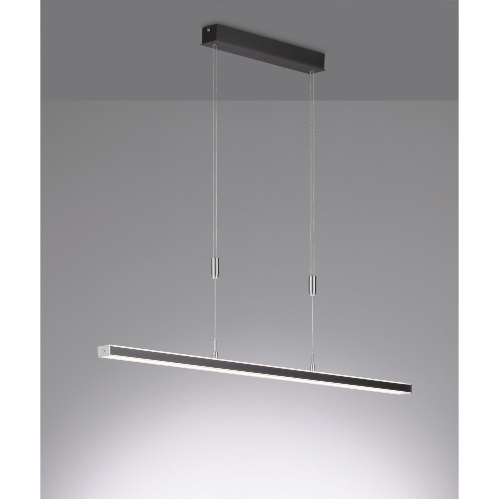 Suspension Fischer & Honsel Vitan TW LED Noir, 1 lumière main product photo