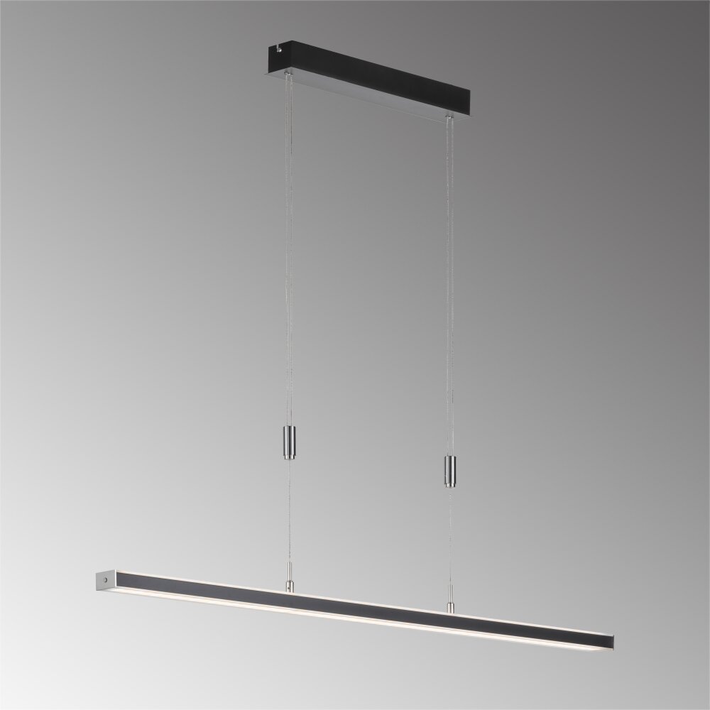 Suspension Fischer & Honsel Vitan TW LED Noir, 1 lumière main product photo