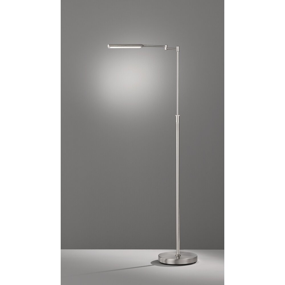Lampadaire Fischer & Honsel Nami LED Nickel mat, 1 lumière main product photo