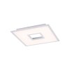 Plafonnier Leuchten-Direkt RECESS LED Blanc, 2 lumières, Télécommandes, Changeur de couleurs