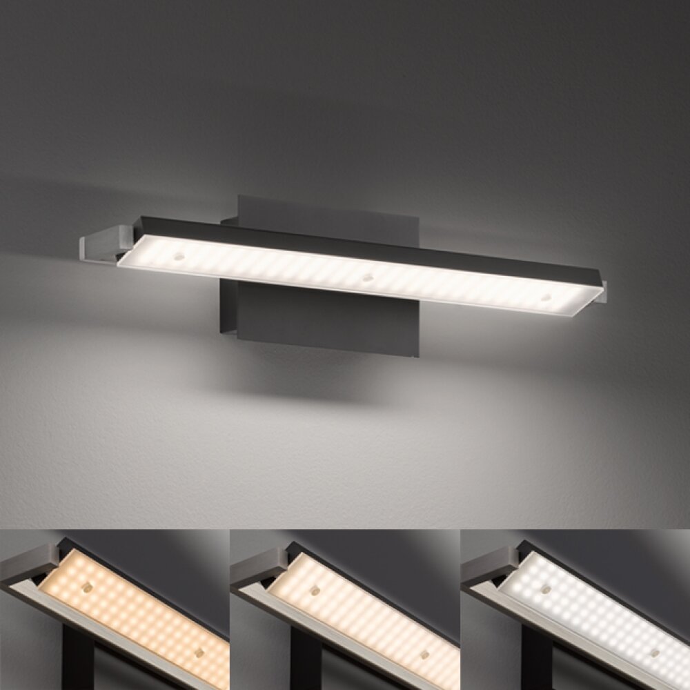 Applique murale Fischer & Honsel Pare TW LED Noir, 1 lumière main product photo