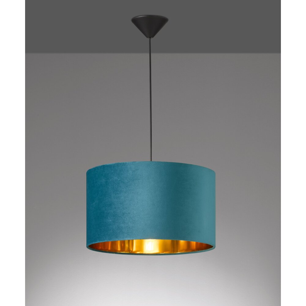 Suspension Fischer & Honsel Aura Noir, 1 lumière main product photo