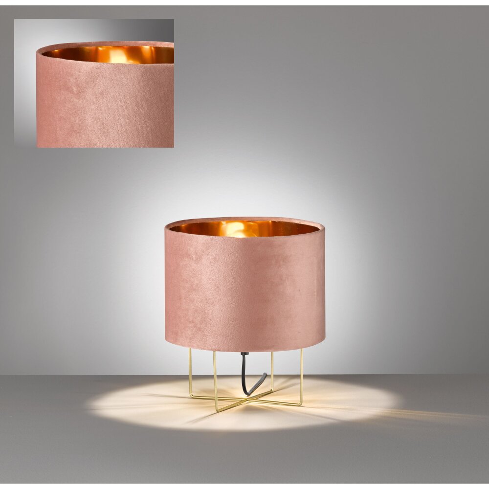 Lampe de table Fischer & Honsel Aura Rouge, 1 lumière main product photo