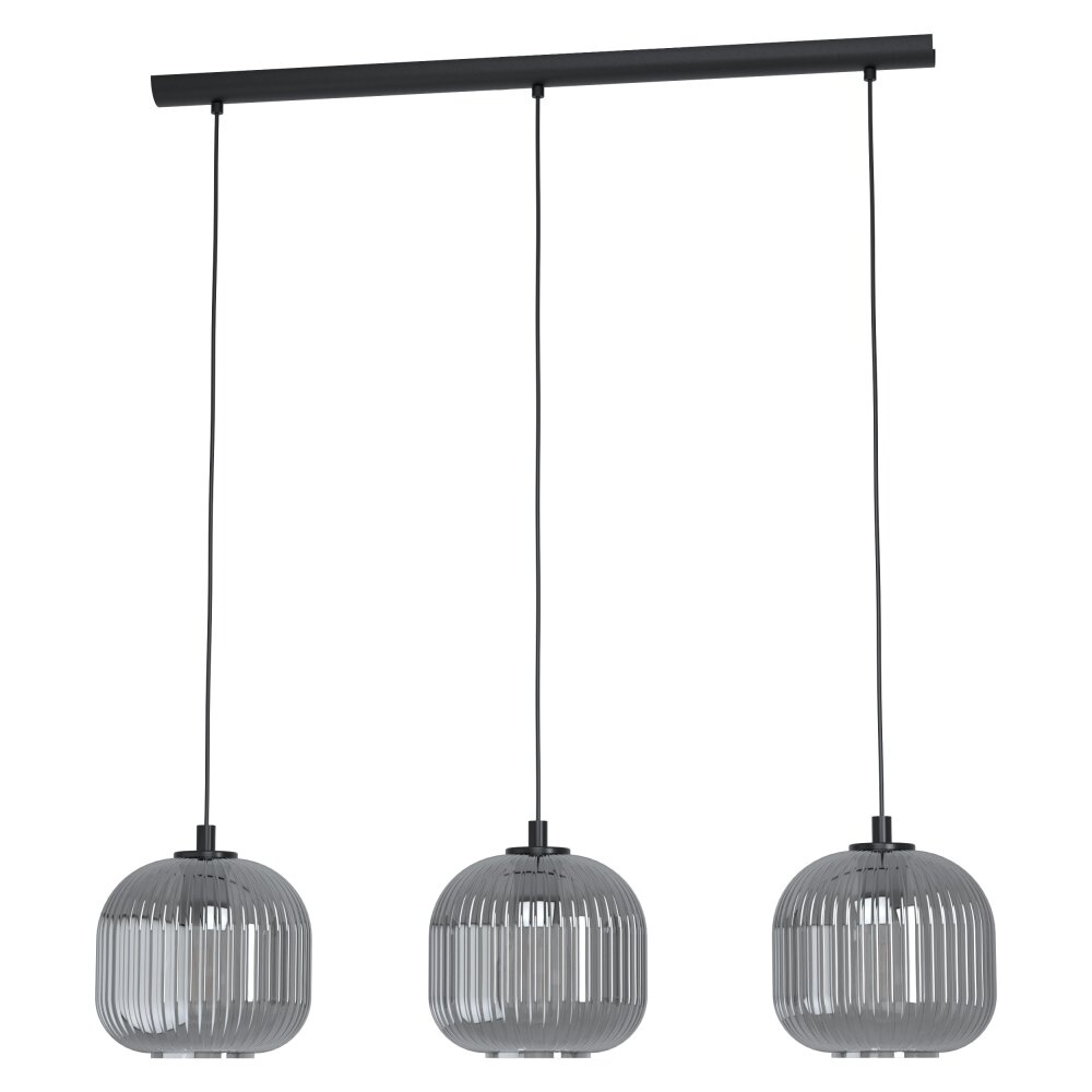 Suspension Eglo MANTUNALLE Noir, 3 lumières main product photo