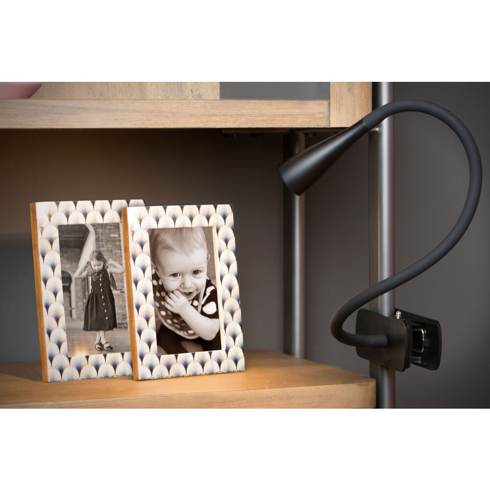 lampe â clipper Lucide ZOZY LED Noir, 1 lumière main product photo