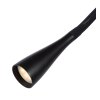 Lampadaire Lucide ZOZY LED Noir, 1 lumière
