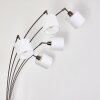 Lampadaire Alsen Nickel mat, 5 lumières