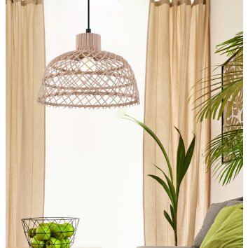 Suspension Eglo AUSNBY Noir, 1 lumière