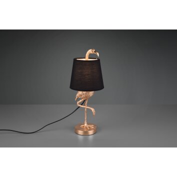 Lampe de table Reality Lola LED Or, 1 lumière Lampe de table Reality Lola LED Or, 1 lumière