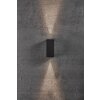 Applique murale d'extérieur Nordlux ASBOL LED Noir, 2 lumières