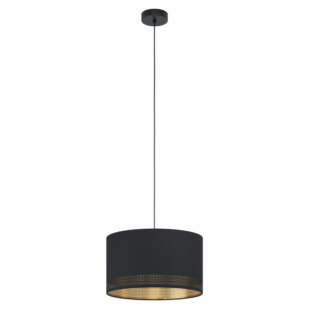 Suspension Eglo ESTEPERRA Noir, 1 lumière main product photo