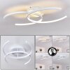 Plafonnier Guinea LED Blanc, 2 lumières