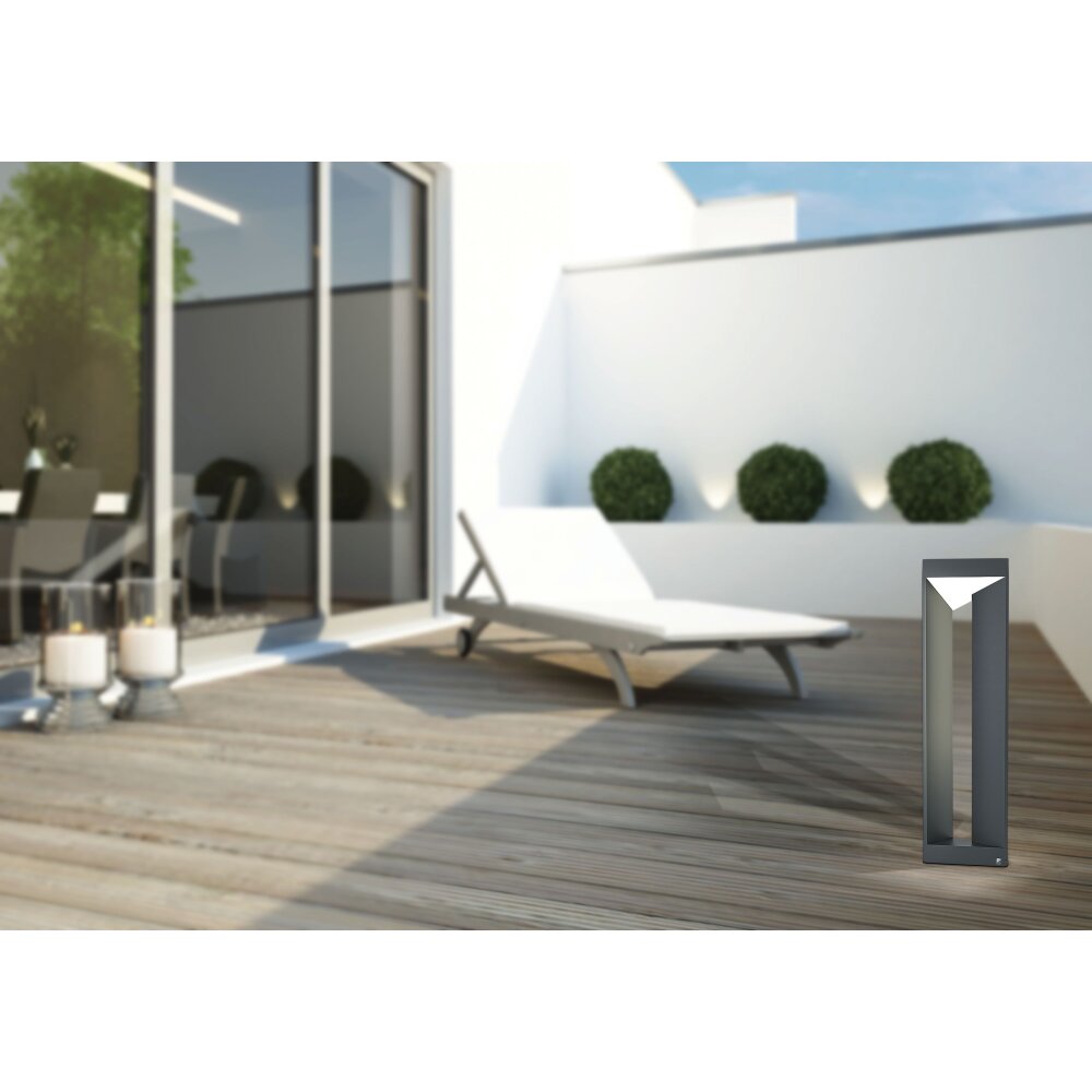 Borne lumineuse Eglo NEMBRO LED Noir, 1 lumière main product photo