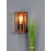 Applique murale d'extérieur Lutec Mondrian Bronze, 1 lumière