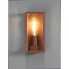 Applique murale d'extérieur Lutec Mondrian Bronze, 1 lumière
