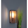 Applique murale d'extérieur Lutec Mondrian Bronze, 1 lumière
