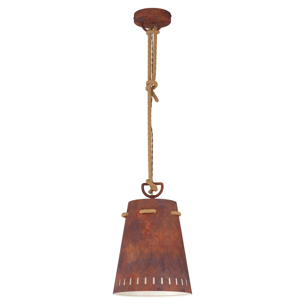 Suspension Eglo MEOPHAM Rouille, 1 lumière main product photo