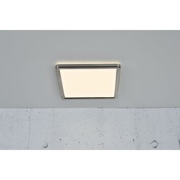 Plafonnier Nordlux OJA LED Nickel mat, 1 lumière