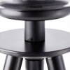 Lampe de table Brilliant AFTON Noir, Transparent, 2 lumières