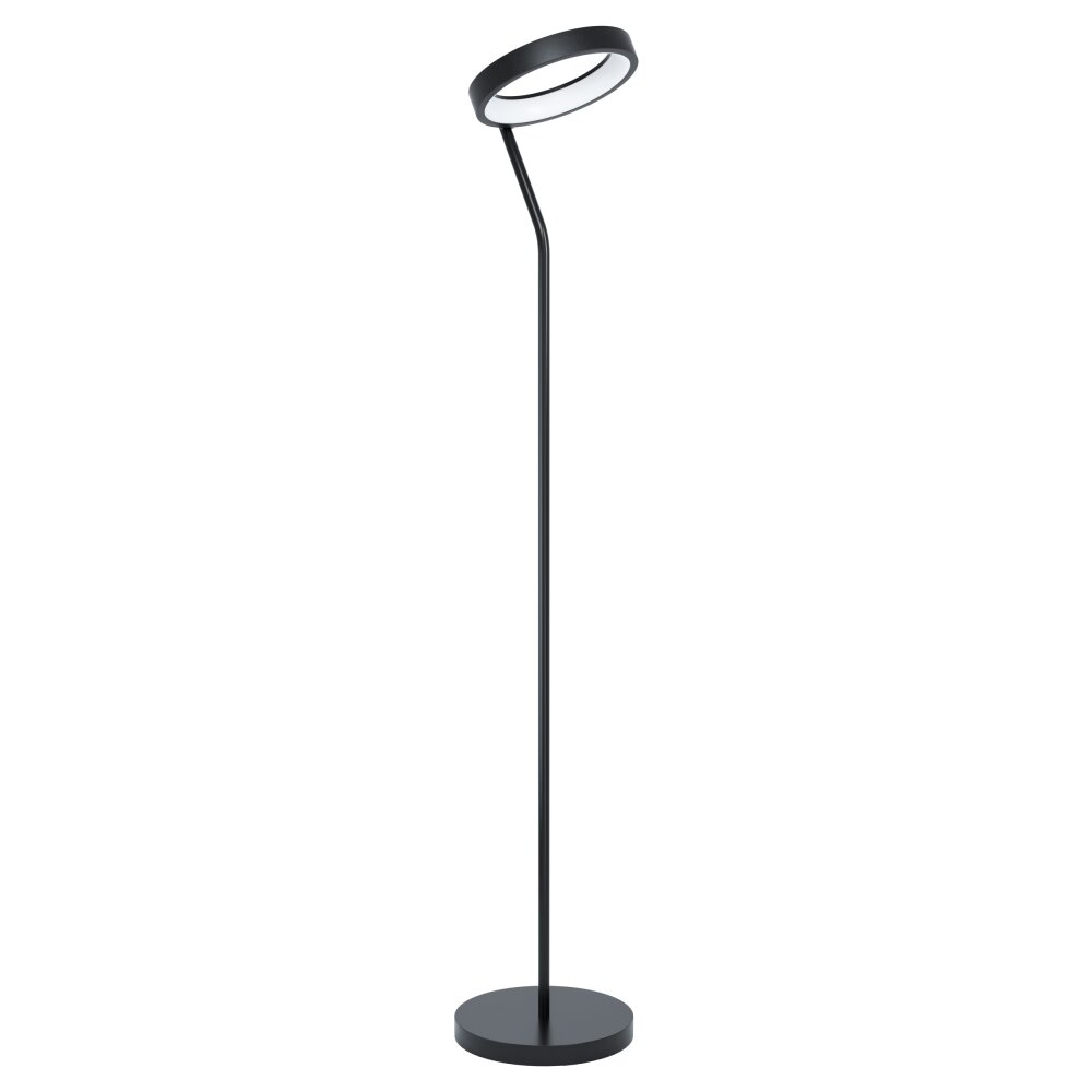 Lampadaire Eglo MARGHERA LED Noir, 1 lumière, Changeur de couleurs main product photo