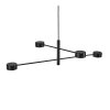 Suspension Nordlux CLYDE LED Noir, 4 lumières