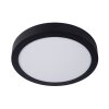 Plafonnier Lucide BRICE LED Noir, 1 lumière