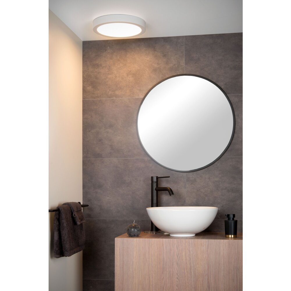 Plafonnier Lucide BRICE LED Blanc, 1 lumière main product photo