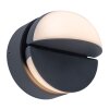 Applique murale d'extérieur Lutec Eklips LED Anthracite, 2 lumières