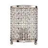 Lampe de table Searchlight Orond Chrome, 1 lumière