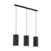 Suspension EGLO RAMON Noir, 3 lumières
