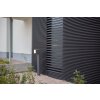 Borne lumineuse Lutec Cuba LED Anthracite, 1 lumière
