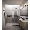 Applique murale Nordlux HELVA LED Noir, 1 lumière