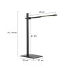 Lampe de table Steinhauer Stekk LED Noir, Blanc, 1 lumière