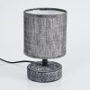 Lampe de table Kigombo Gris, Noir, 1 lumière