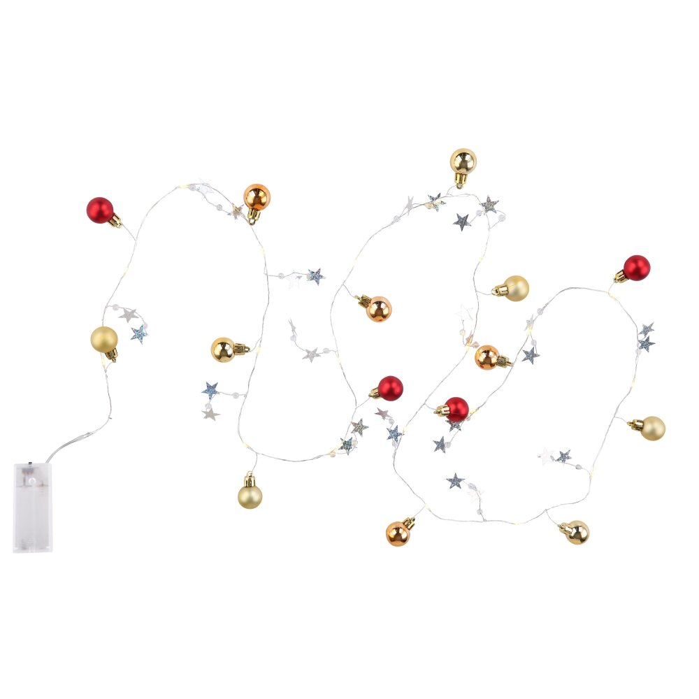 Guirlande Globo BAILY LED, 20 lumières main product photo