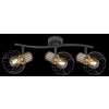 Spot Globo LUISE Noir, 3 lumières