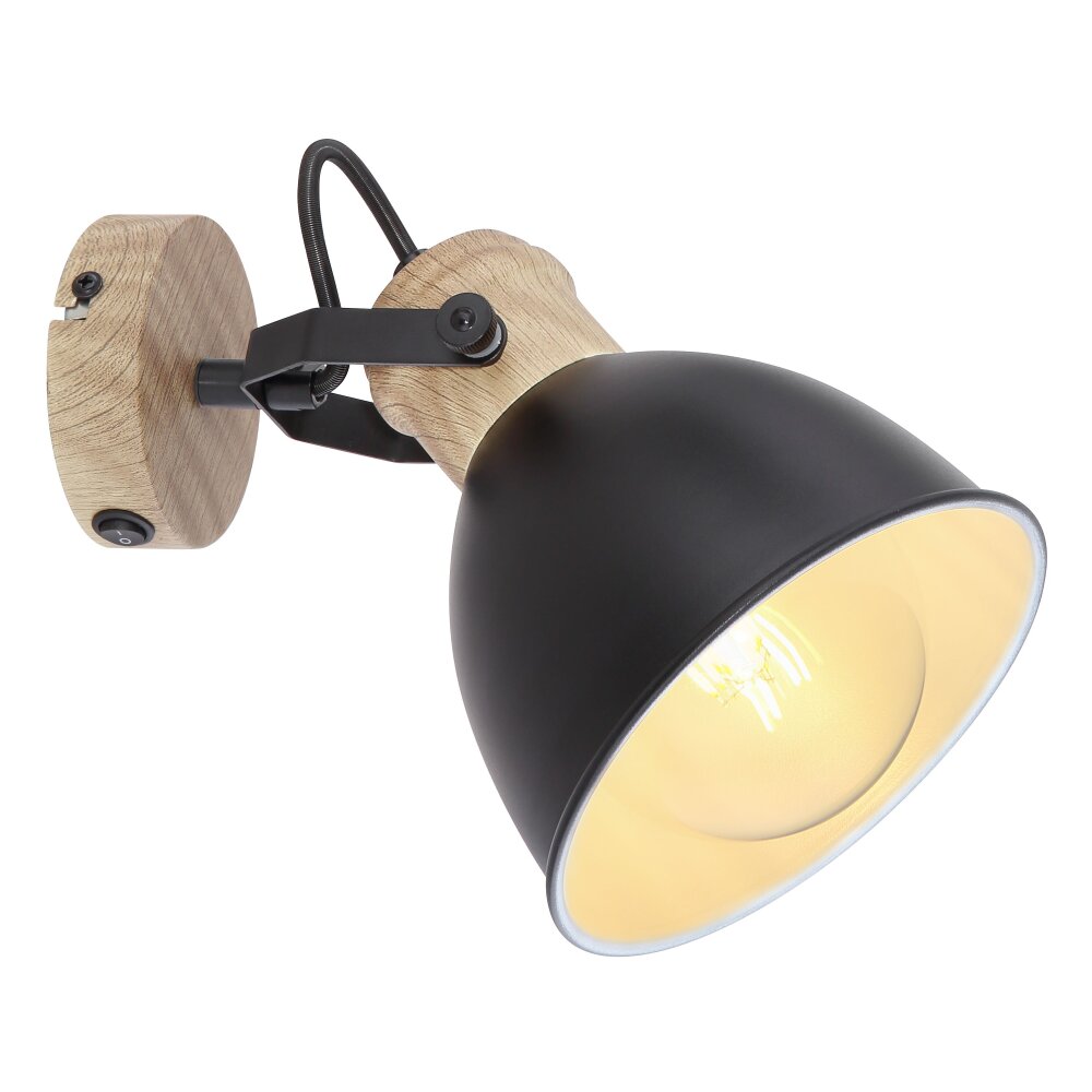Spot Globo WIHO Noir, 1 lumière main product photo