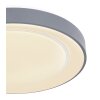 Plafonnier Globo JADA LED Noir, 1 lumière, Télécommandes