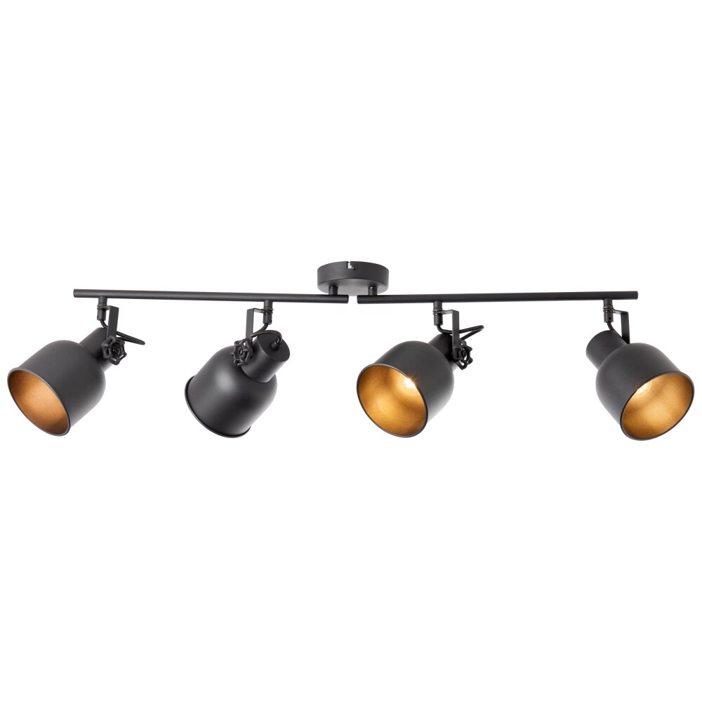 Spot Brilliant Rolet Noir, 4 lumières main product photo
