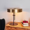 Lampe de table Manaus Noir, 2 lumières