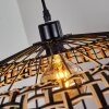Suspension Musuku Noir, 1 lumière