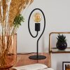 Lampe de table Mialo Noir, 1 lumière