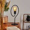 Lampe de table Mialo Noir, 1 lumière