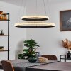 Suspension Melosa LED Noir, 1 lumière