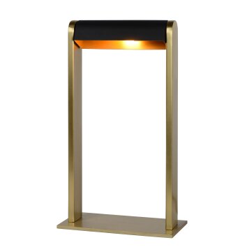 Lampe de table Lucide LORAS Or, Laiton, 1 lumière
